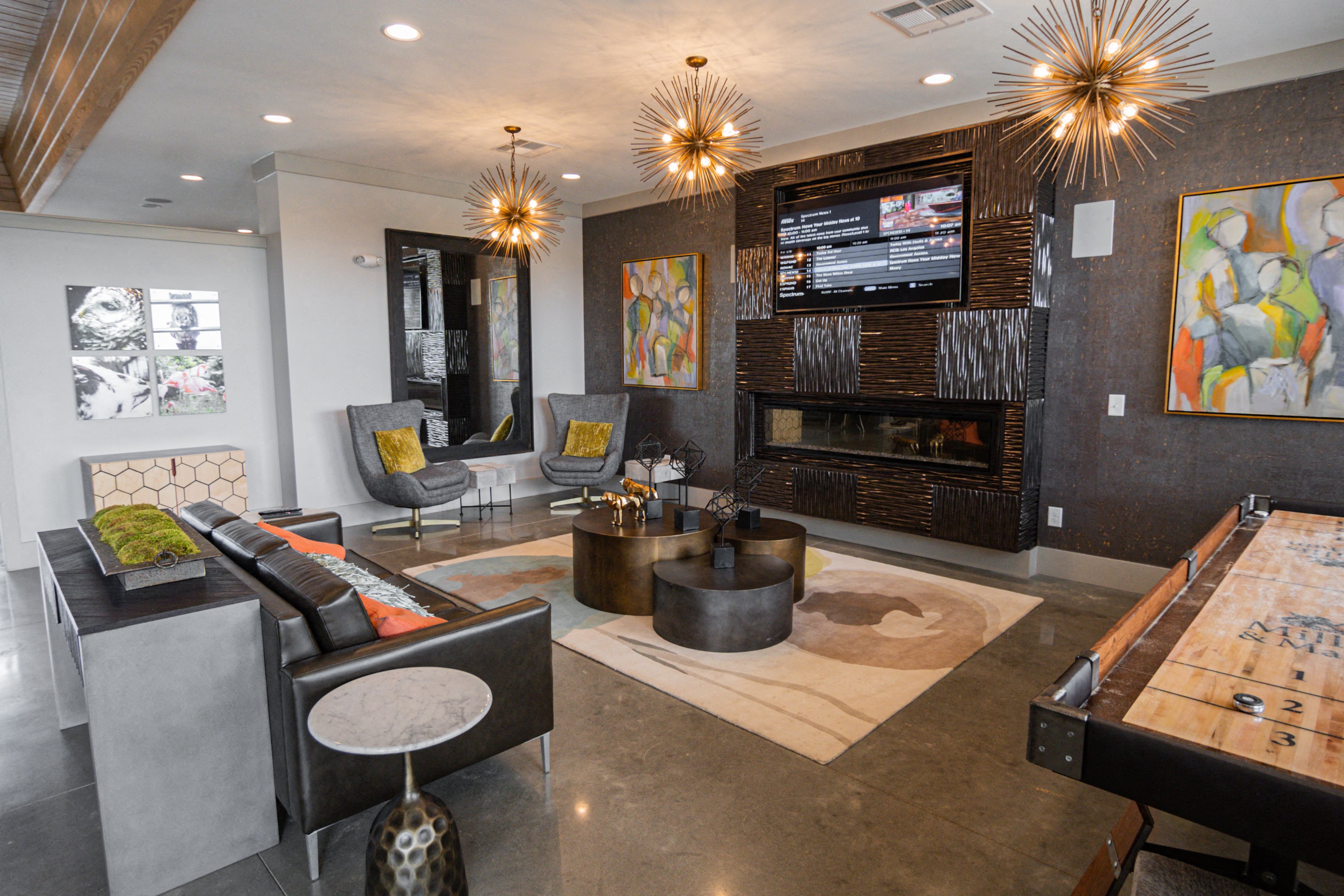 Luxurious clubhouse at Millis and Main at Grandover