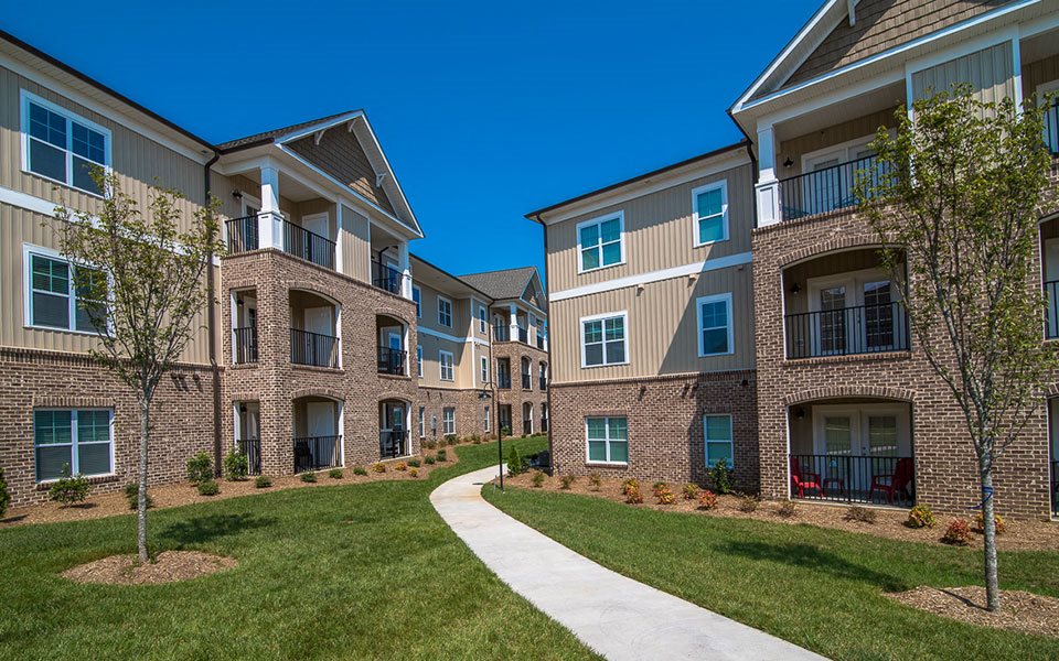 External Apartment View at Millis and Main at Grandover, North Carolina, 27282